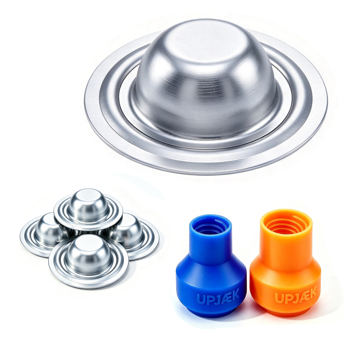 5 Metal Roof Screw Caps with 2 UPJAEK Nozzles Easy Application Trial Kit