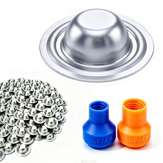 250 Metal Roof Screw Caps with 2 UPJAEK Nozzles Easy Application Trial Kit